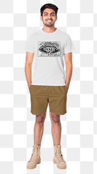 Men’s T-shirt  png transparent background