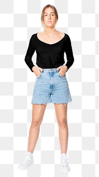 Women's fashion png transparent background