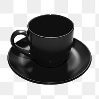 Tea cup png, isolated object, transparent background