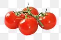 Cherry tomato png, transparent background