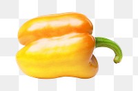 Bell pepper png collage element on transparent background