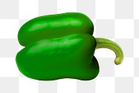 Bell pepper png collage element on transparent background