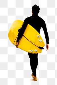 Outdoor png surfing sport , transparent background