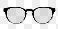 Glasses png short eyesight eyewear, transparent background