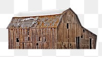 Png  farm shed, isolated object, transparent background