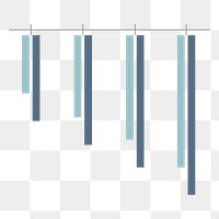 PNG bar chart infographic transparent background