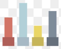 PNG Bar chart statistics diagram  transparent background