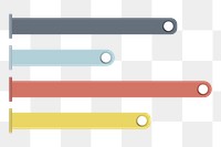 PNG Bar chart statistics diagram  transparent background