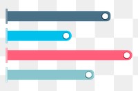 PNG Bar chart statistics diagram  transparent background