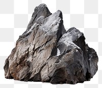 PNG Rock white background anthracite textured. 