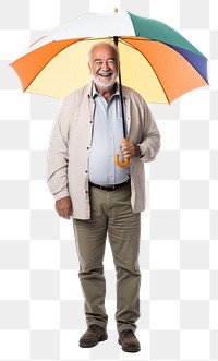 PNG Umbrella portrait smiling adult. 