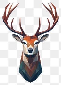PNG Deer antler animal mammal. AI generated Image by rawpixel.