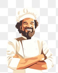 PNG Happy cook portrait adult smile. 