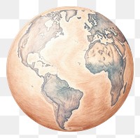 PNG Planet globe earth space. AI generated Image by rawpixel.