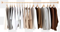 PNG  Clothes hanging arrangement consumerism