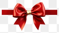 PNG Bow decoration gift gold