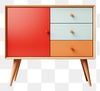 PNG  Cabinet sideboard furniture dresser. AI generated Image by rawpixel.