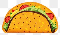 PNG Food taco vegetable hamburger. AI generated Image by rawpixel.