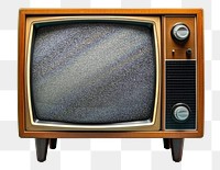 Retro TV png, transparent background