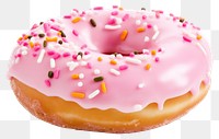 PNG  Donut dessert food cake. AI generated Image by rawpixel.