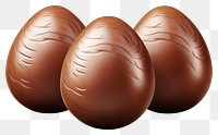 PNG Vector realistic chocolate eggs easter symbol food confectionery. 