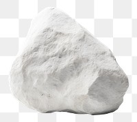 PNG Little rock white mineral. AI generated Image by rawpixel.