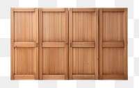 PNG  Wooden folding door furniture cupboard hardwood. AI generated Image by rawpixel.
