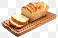 PNG Baked milk bread slice food wood. 