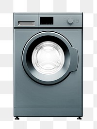 Washing machine png, transparent background