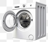 PNG  Washing machine open top appliance washing dryer