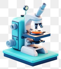 PNG Science microscope representation electronics technology. 