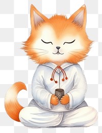 PNG Fox Thai Massage drawing cartoon animal. 