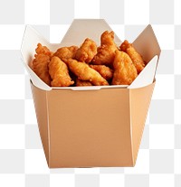 PNG  Chinese food box white background croquette. AI generated Image by rawpixel.