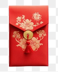 PNG  Chinese angpao white background celebration decoration. 