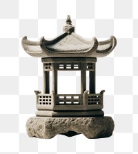 PNG Chinese stone lantern spirituality architecture sculpture. 