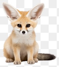 PNG Fennec foxe wildlife animal mammal. AI generated Image by rawpixel.