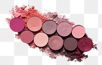 PNG Pink eyeshadow palette cosmetics lipstick  