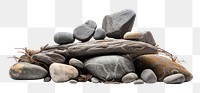 PNG Stone river pebble stone rock. 