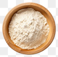 PNG  Flour powder bowl food. AI generated Image by rawpixel.