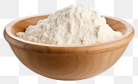 PNG  Flour bowl powder white. AI generated Image by rawpixel.