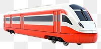 PNG  Modern train locomotive vehicle railway. AI generated Image by rawpixel.
