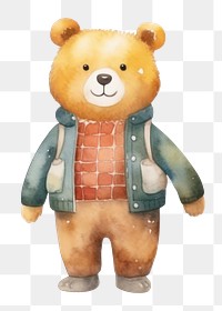 PNG Bear figurine toy  