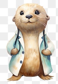 PNG Sea lion doctor animal mammal otter. 