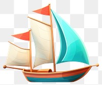 PNG Sailboat watercraft vehicle blue. AI generated Image by rawpixel.