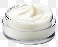 PNG Cream cosmetics container white background. 