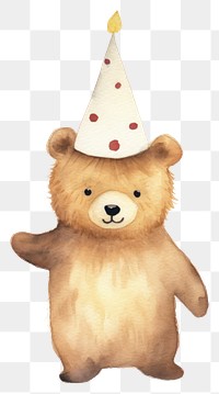 PNG Bear cartoon cute toy. 