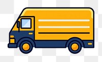 PNG  Truck vehicle yellow car. AI generated Image by rawpixel.