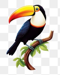 PNG Toucan bird animal beak. 