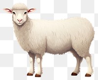 PNG Sheep animal livestock mammal. AI generated Image by rawpixel.
