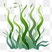 PNG Seaweed plant grass white background. AI generated Image by rawpixel.